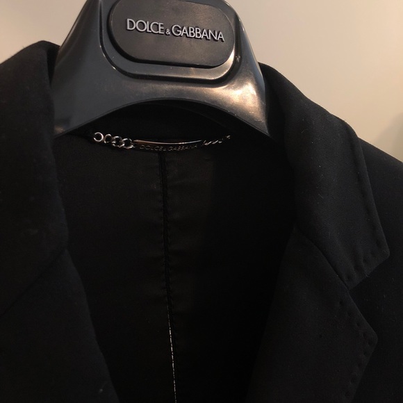 Dolce & Gabbana black suit jacket, size 42 (Italy) - Picture 1 of 5